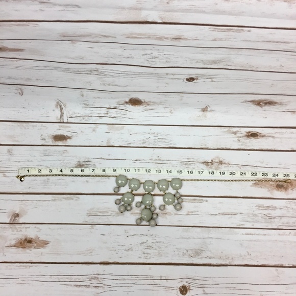 Gray Iconic J. Crew Bubble Statement Necklace - Picture 8 of 8